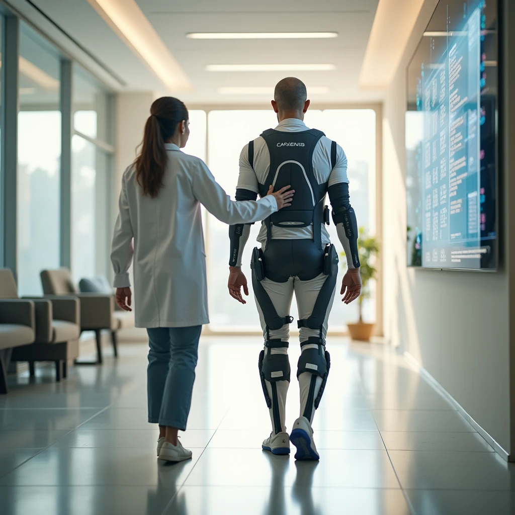 Robotique Médicale Augmentée 2 1 AI Powered Exoskeleton – Restoring Independence
