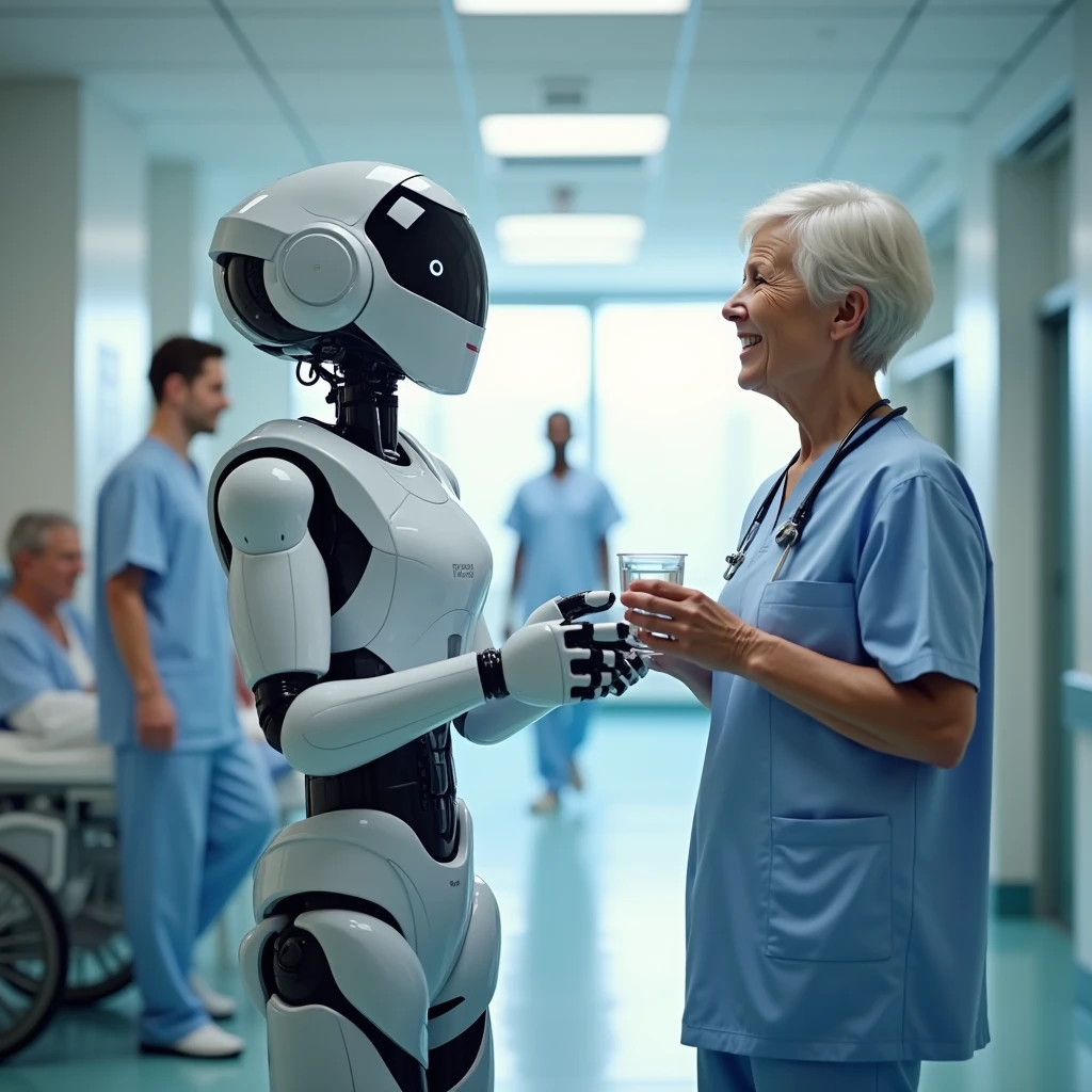 Robotique Médicale Augmentée 4 3 AI Medical Assistant – The Future of Hospital Care