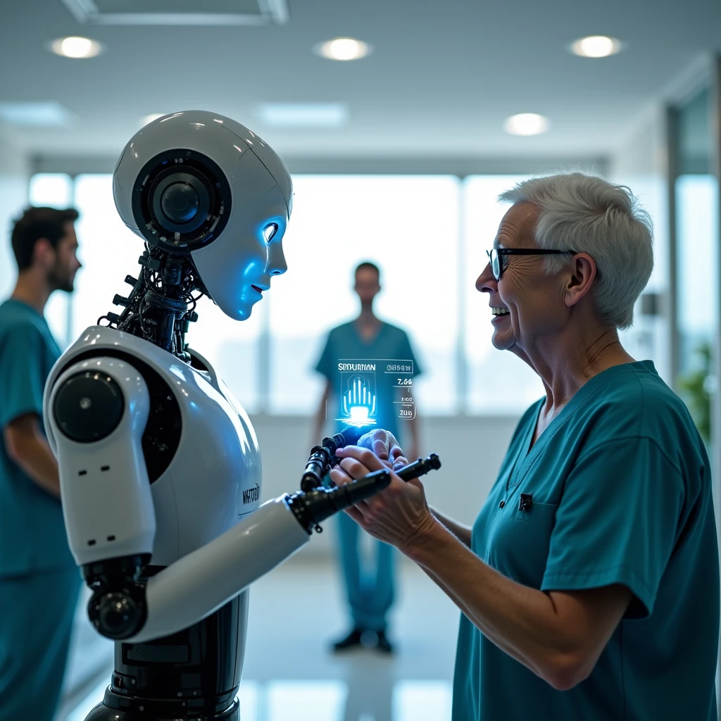 Robotique Médicale Augmentée 5 Securite et Interaction IA – Vers une Medecine Humanisee