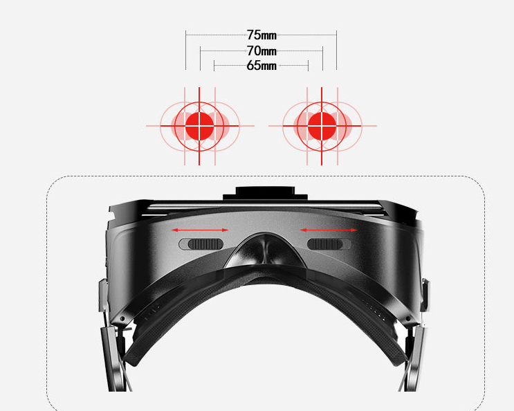 G300 Smart VR – Casque de Réalité Virtuelle avec Audio Hi-Fi, Lentilles Réglables et Bluetooth 10 Casque VR G300 avec audio et lentilles ajustables