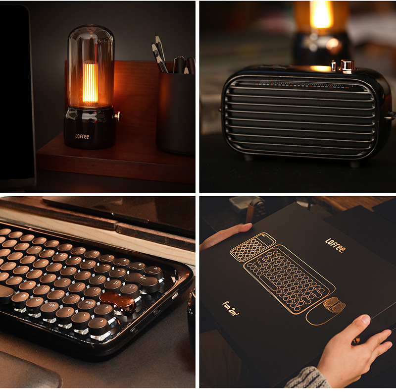 Lampe de bureau design rétro incluse