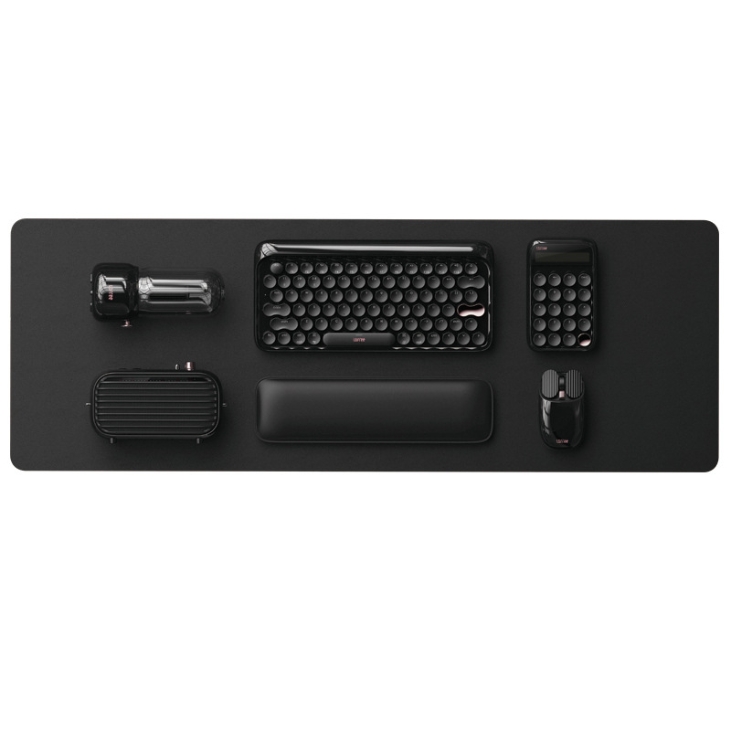 Clavier mécanique vintage noir Bluetooth inclus dans le coffret