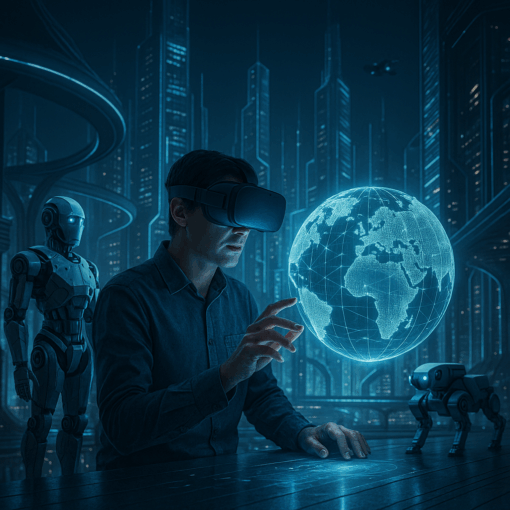 2025 07 17 vers un monde phygital entre VR robots et intelligences hybrides