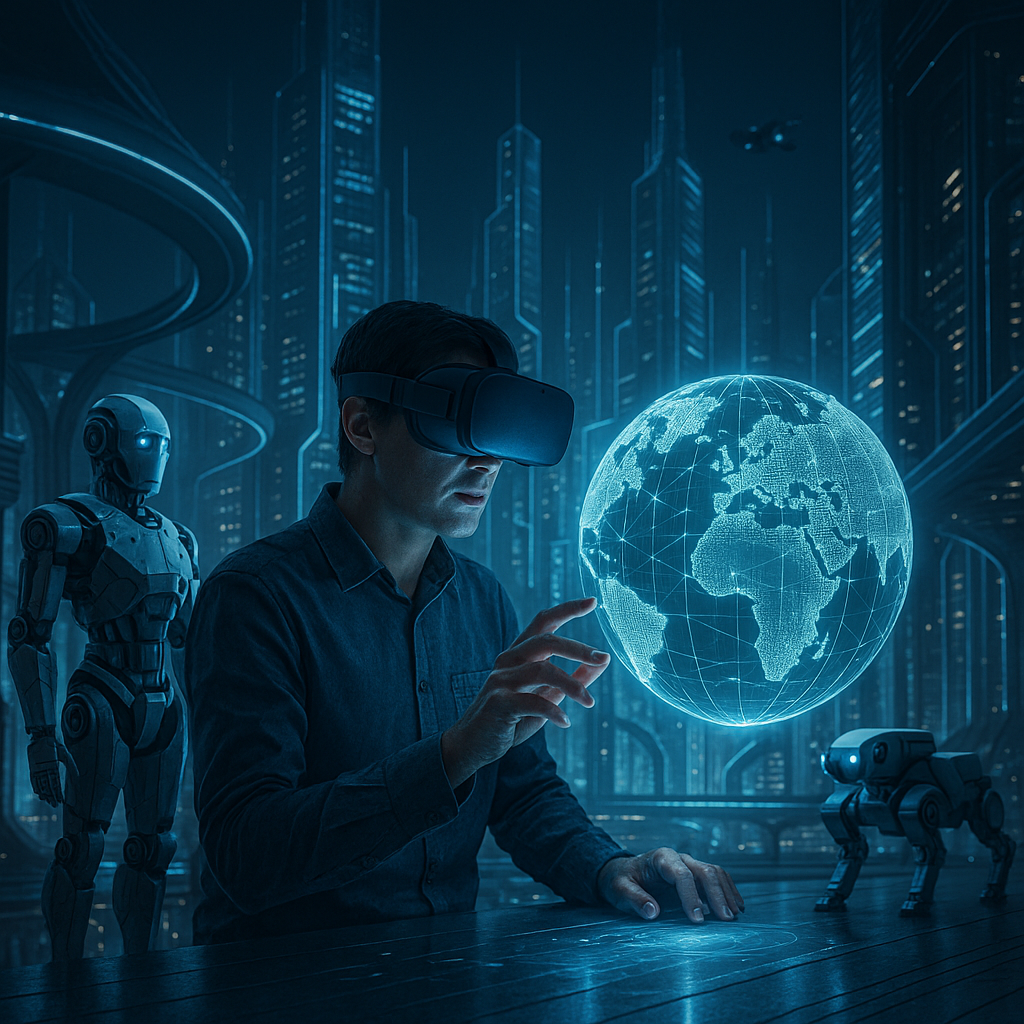 2025 07 17 vers un monde phygital entre VR robots et intelligences hybrides