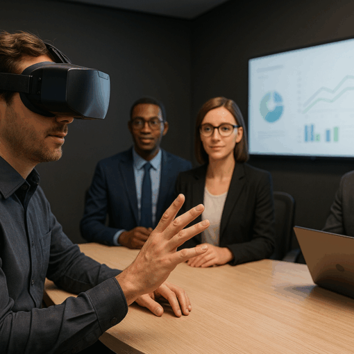 2025 08 21 Comment creer une salle de reunion virtuelle en 1h avec avatars IA integres