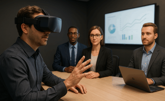 2025 08 21 Comment creer une salle de reunion virtuelle en 1h avec avatars IA integres