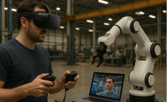 2025 10 15 Robotique IA et realite virtuelle vers un monde pilotable a distance