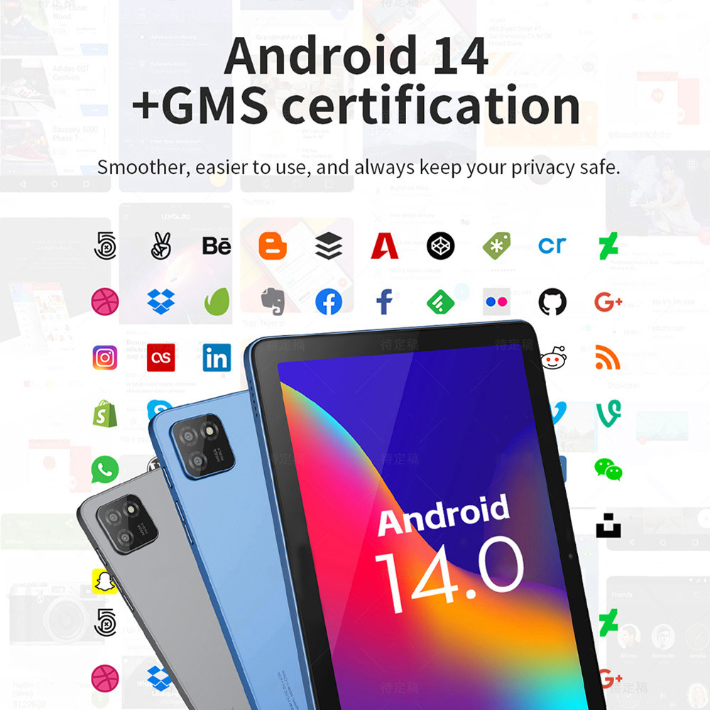 Tablette G-Tab T9 gris — processeur Rockchip RK3562 Quad Core, 3 Go de RAM, 64 Go de stockage, écran 10,1 pouces 3 Tablette G-Tab T9 gris — processeur Rockchip RK3562 Quad Core, 3 Go de RAM, 64 Go de stockage, écran 10,1 pouces – Image 2