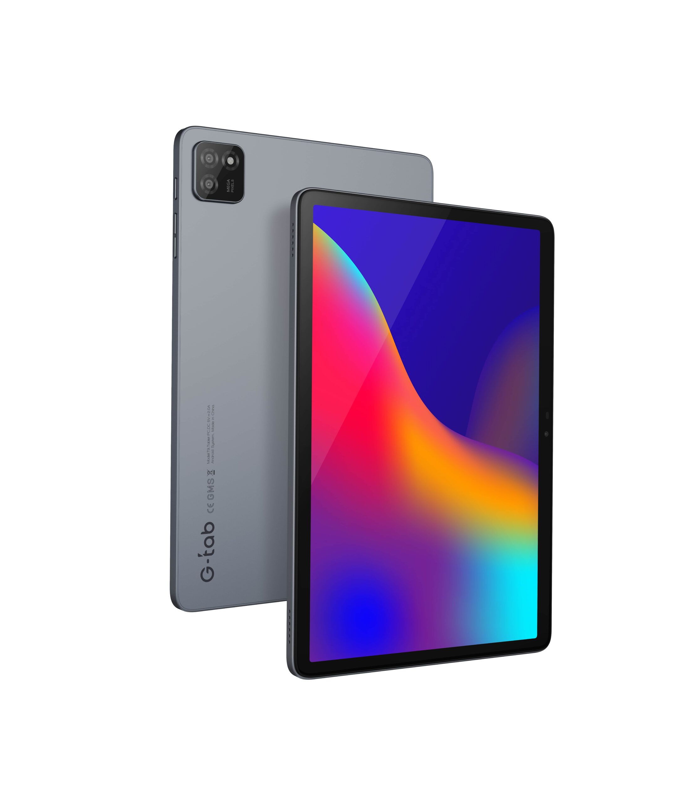 Tablette G-Tab T9 gris — processeur Rockchip RK3562 Quad Core, 3 Go de RAM, 64 Go de stockage, écran 10,1 pouces 2 Tablette G-Tab T9 gris — processeur Rockchip RK3562 Quad Core, 3 Go de RAM, 64 Go de stockage, écran 10,1 pouces