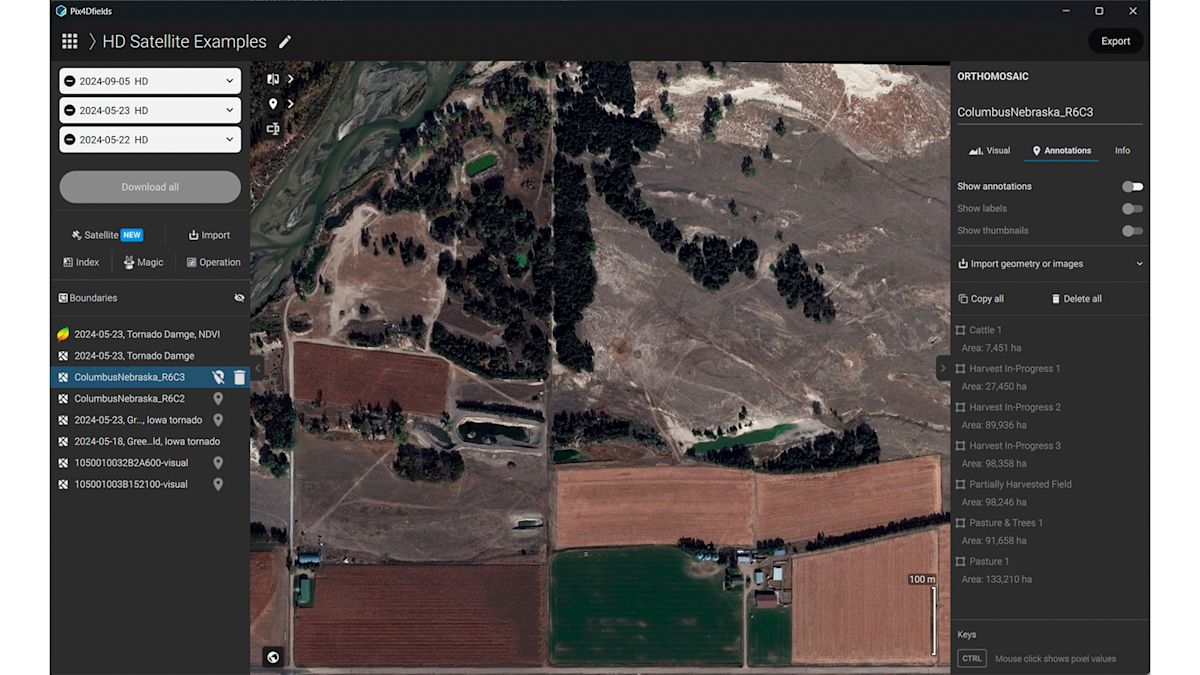 PIX4Dfields 2.12 combine imagerie satellite haute résolution, IA et drones VRA pour doper l’agriculture de précision et réduire les intrants. 1 2026 07